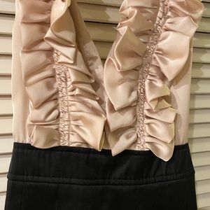 Esley gold and black party/formal dress, size small